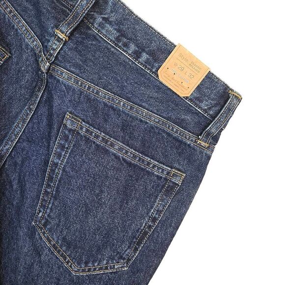 NWT J. Crew Classic Relaxed Men's Deep Wash 100% Cotton Denim Jeans Size 29 x 32 - Picture 3 of 8